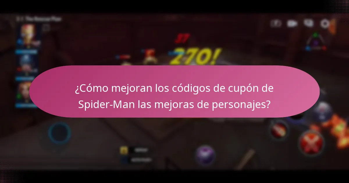 ¿Qué eventos promocionales cuentan con códigos de cupón de Spider-Man?