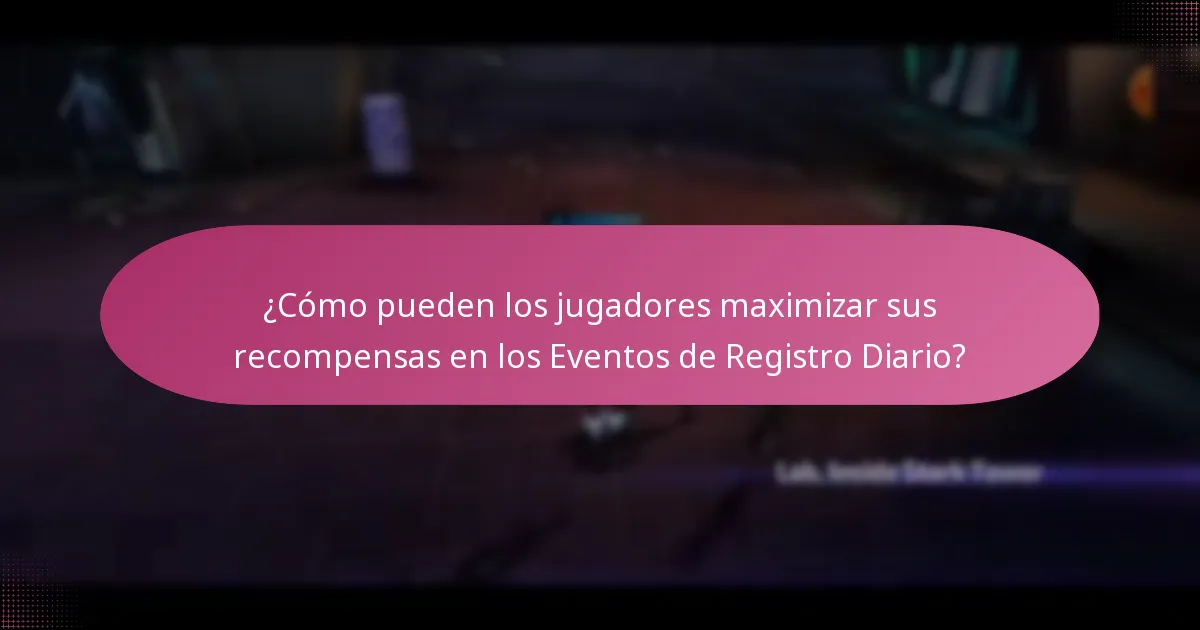 ¿Qué recompensas especiales pueden ganar los jugadores en los Eventos de Registro Diario?