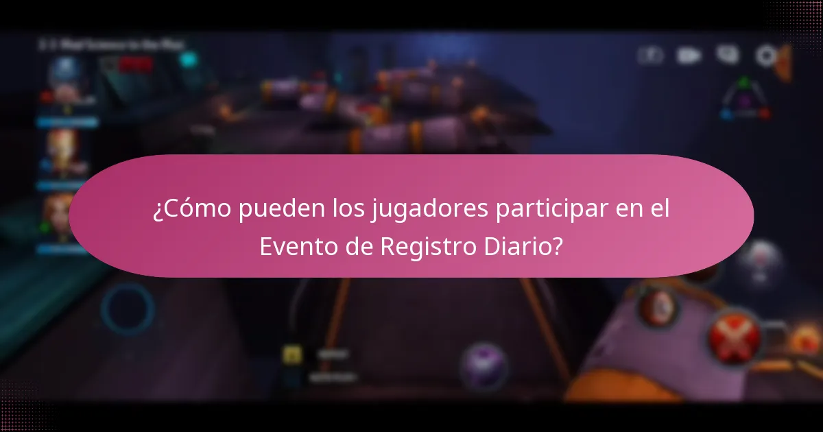 ¿Qué objetos especiales pueden ganar los jugadores en el Evento de Registro Diario?