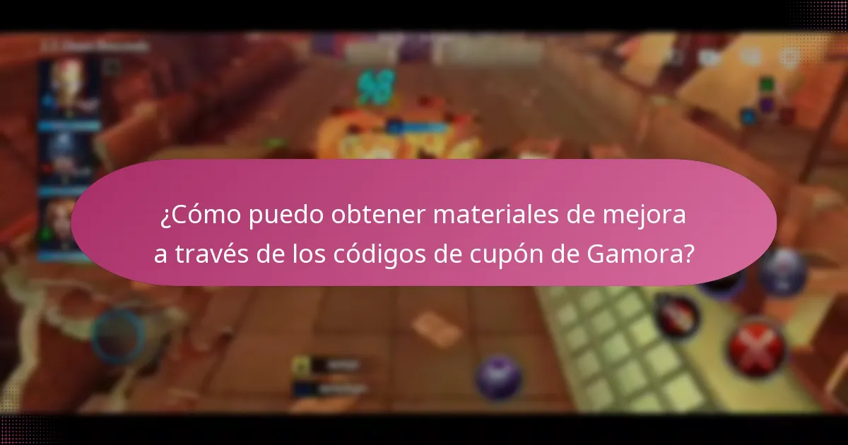 ¿Qué recompensas exclusivas puedo ganar con los códigos de cupón de Gamora?