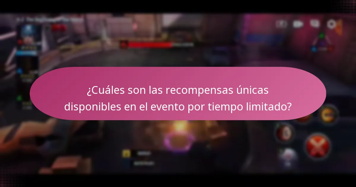 ¿Cuándo comienza y termina el evento por tiempo limitado?