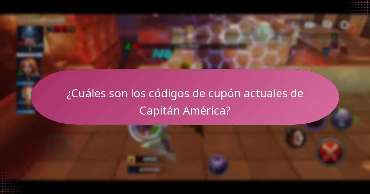 ¿Qué eventos especiales están relacionados con los códigos de cupón de Capitán América?