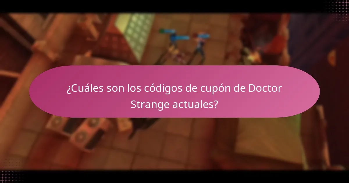 ¿Cuáles son las ofertas por tiempo limitado para la mercancía de Doctor Strange?