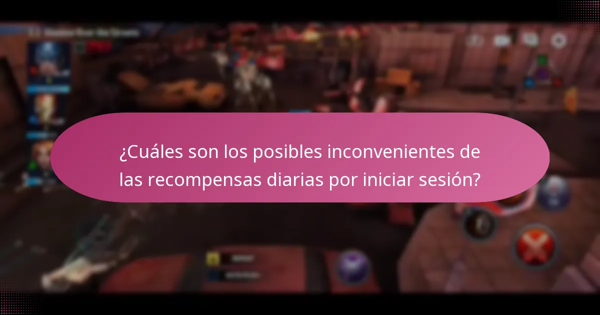 ¿Cuáles son los beneficios de participar en las recompensas diarias por iniciar sesión?