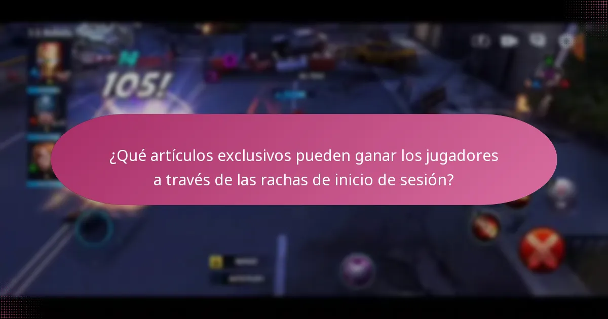 ¿Cómo pueden los jugadores ganar tokens de evento a través de las rachas de inicio de sesión?