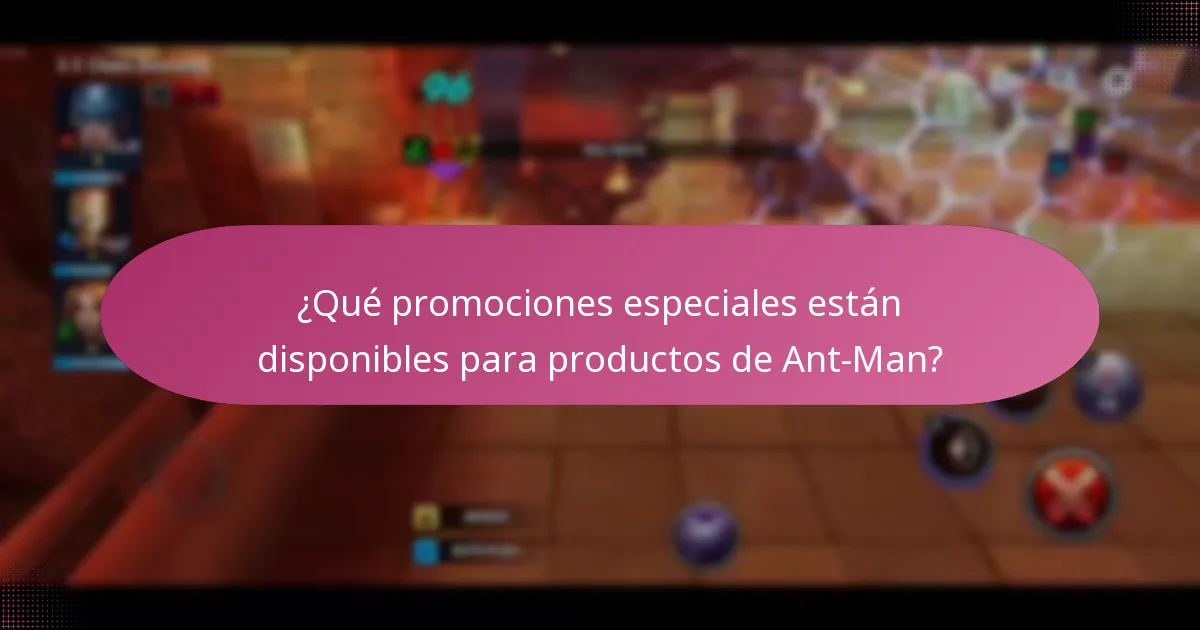 ¿Qué mejoras únicas se pueden obtener con las compras de Ant-Man?