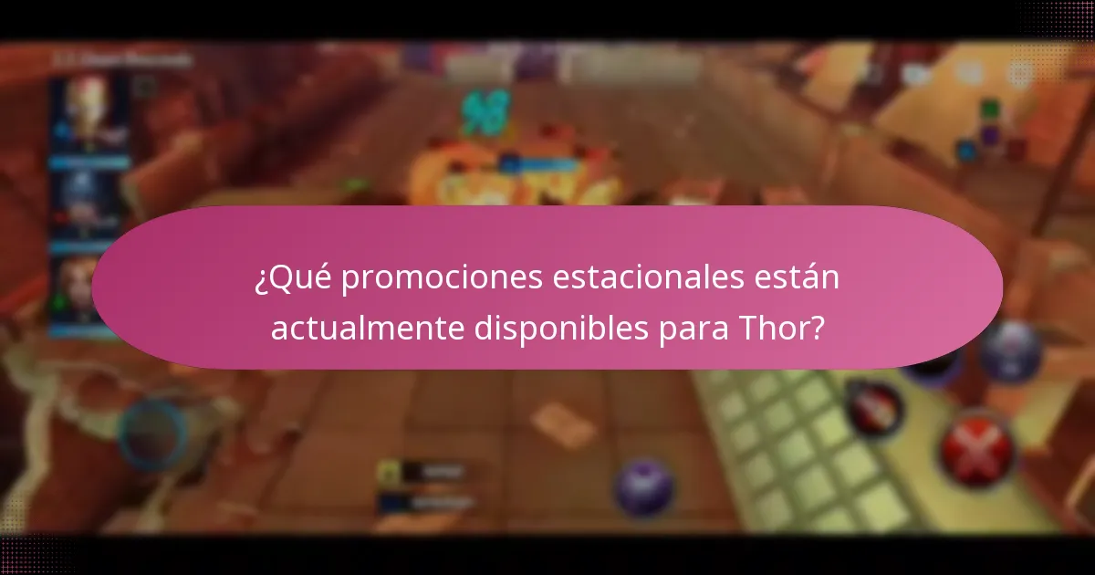 ¿Qué materiales de mejora están disponibles en Thor y cómo obtenerlos?